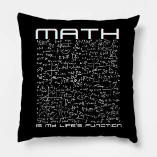 Math is my life's function Pillow