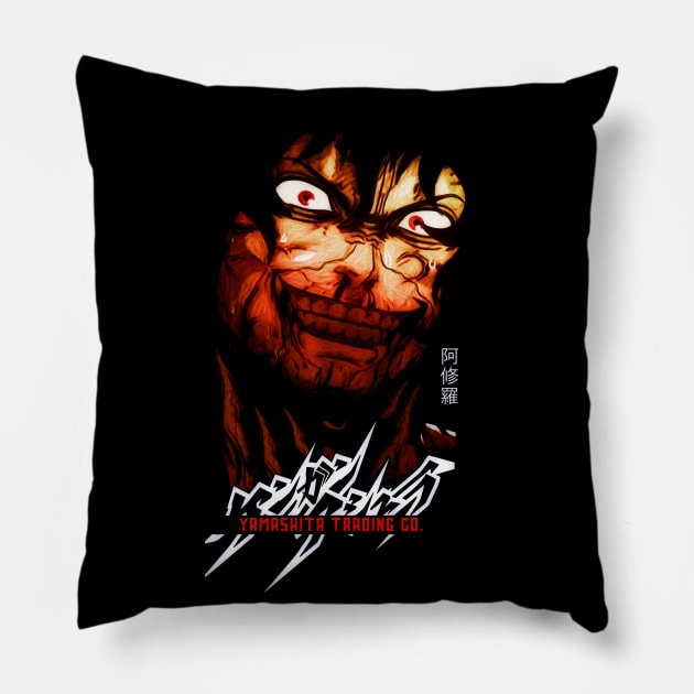 Ohma Tokita Kengan Ashura Pillow by JPNDEMON