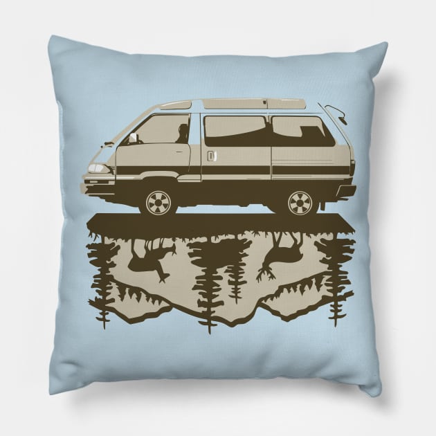 Wonderwagon-Toyota Master Ace Pillow by GalfiZsolt