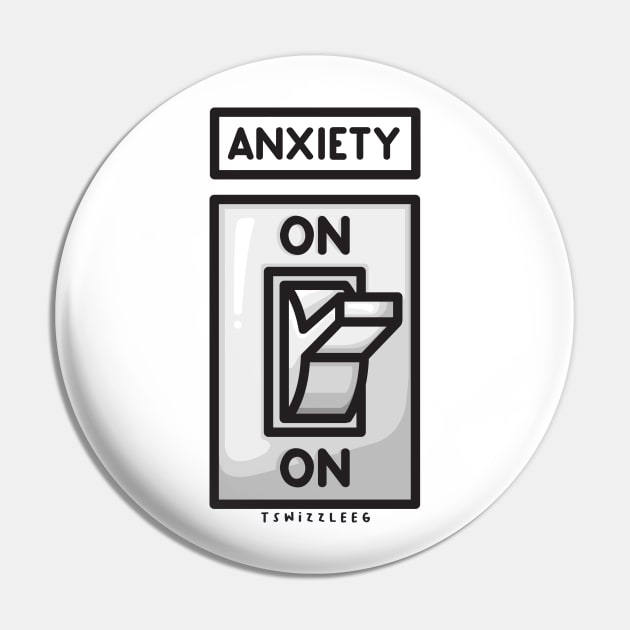 Anxiety Light Switch Pin by hoddynoddy