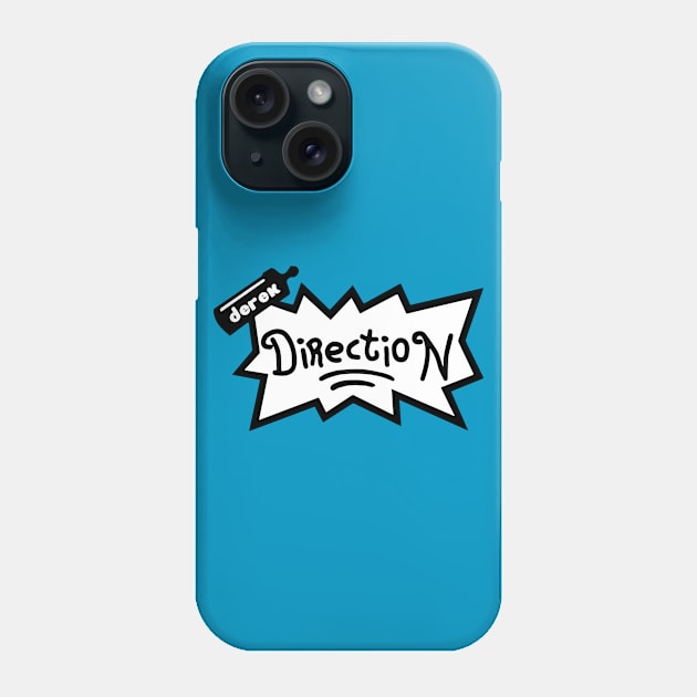 Derek Direction - Nickelodeon Narcissist Phone Case by MEGACHAMPIONSHIPWRESTLINGSHOP