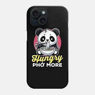 Hungry Pho More Panda Phone Case