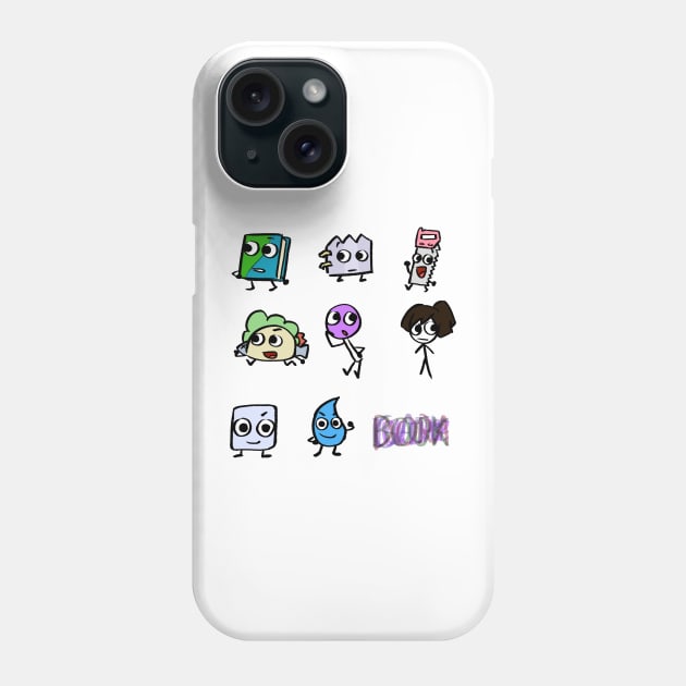 BFB BLEH GABOP Pack Phone Case by MsBonnie