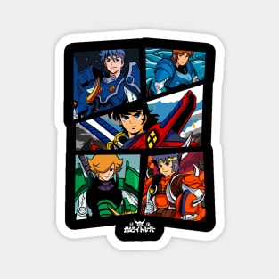 Ronin Warriors F/B Magnet