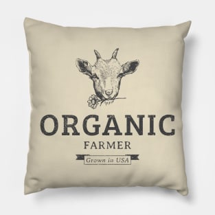 Organic Farmer Baby Goat Pillow