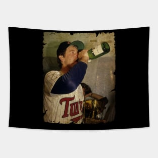 Frank J. Viola, Jr. in Minnesota Twins Tapestry