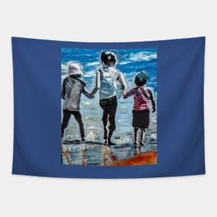 Seaside splash Tapestry