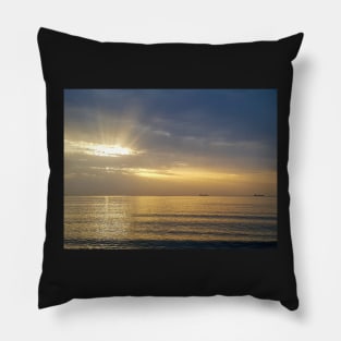 Summer sunrise Pillow