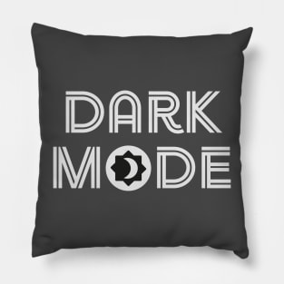 Dark Mode Pillow