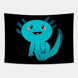 Kawaii Axolotl Tapestry