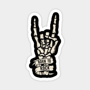 Born to rock! Magnet