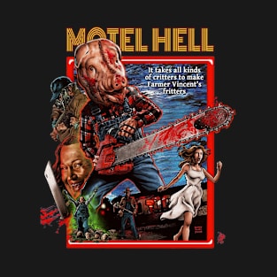 Motel Hello - Special Ed. Cover Art（1980）☆VHSGasm Video☆   HORROR MERCH T-Shirt