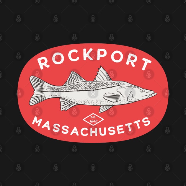 Rockport Massachusetts Fishing by Eureka Shirts