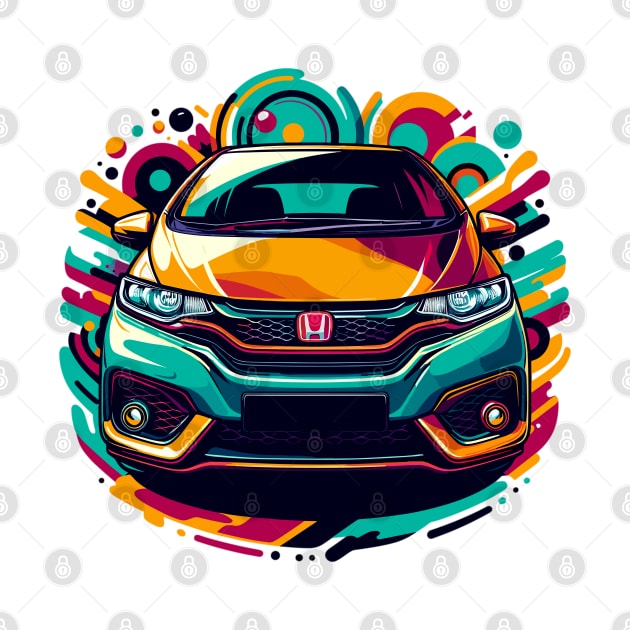 Honda Jazz by Vehicles-Art