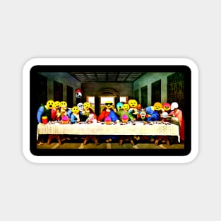 The last emoji supper Magnet