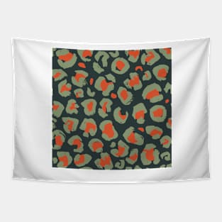 Colorful Leopard Print II Tapestry