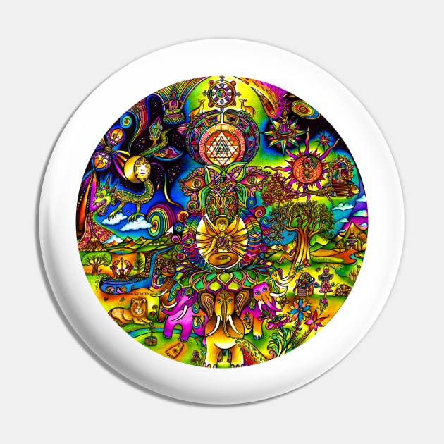 Lotus of Tibet Pin by ARTofDiNo