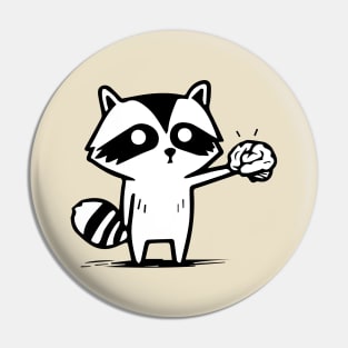 The Brain Of The Raccoon Pin