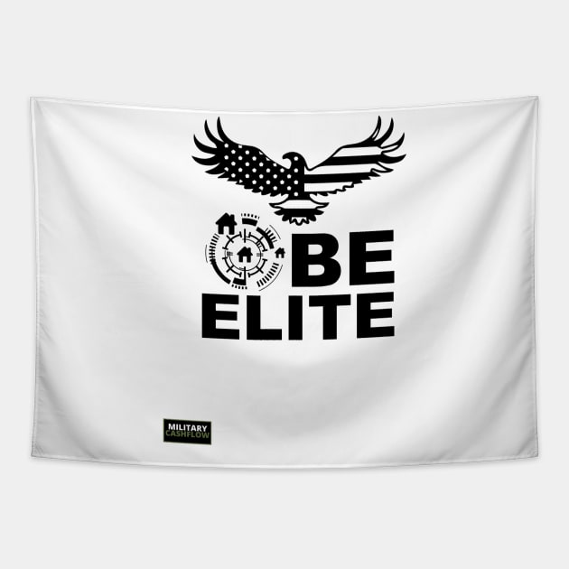 Be Elite: Sniper Edition Tapestry by Military Cashflow