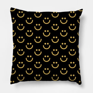 Smile Yellow Pillow