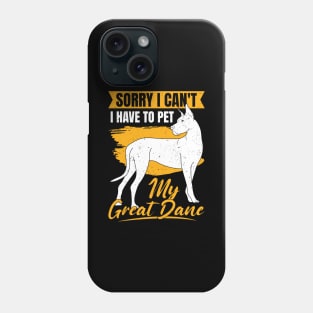 Great Dane German Mastiff Dog Lover Gift Phone Case