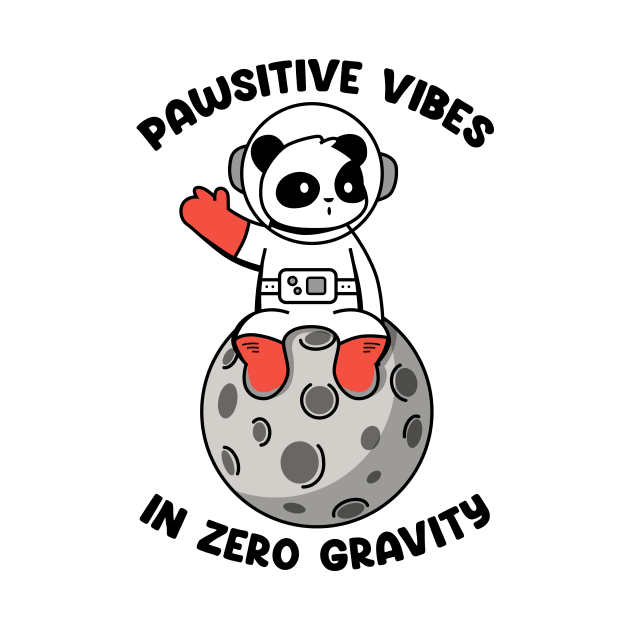 Pawsitive vibes in zero gravity by Peazyy