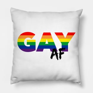 Gay AF Pillow