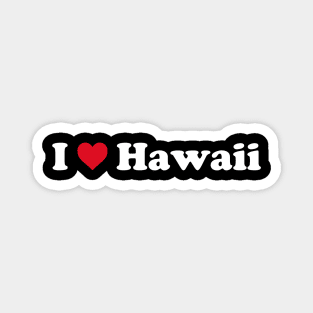 I ❤️ Hawaii Magnet