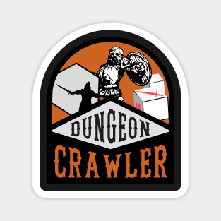 Dungeon Crawler - Board Game Inspired Graphic - Tabletop Gaming  - BGG Magnet