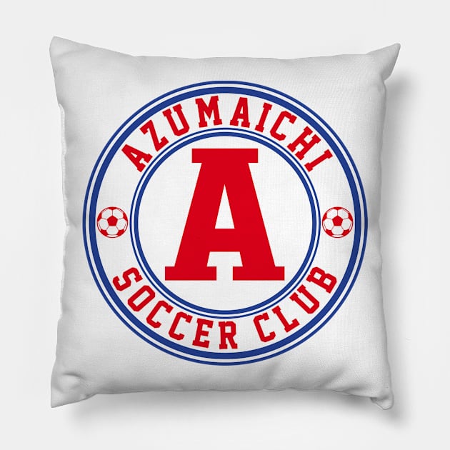 Soccer Club logo v4 Pillow by buby87