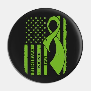 Lyme Disease Awareness Pin