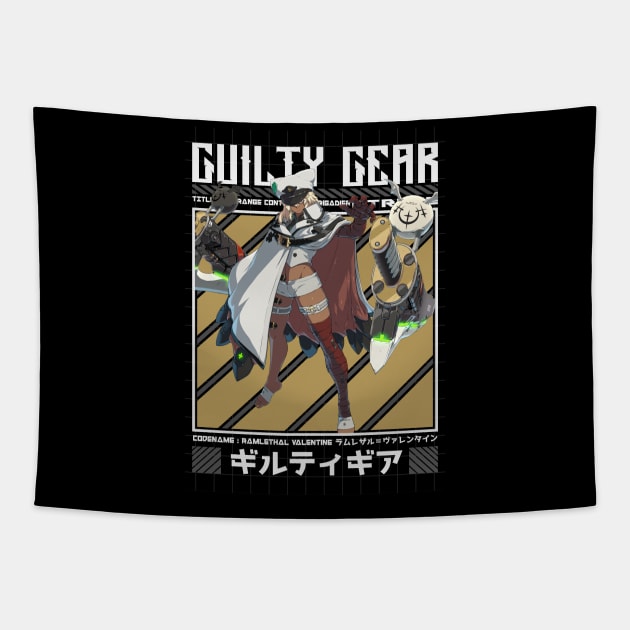Ramlethal - Guilty Gear Strive Tapestry by Arestration