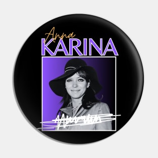 Anna karina///original retro Pin