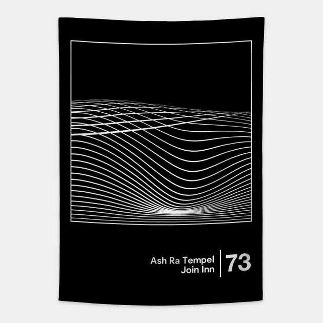 Ash Ra Tempel / Original Minimalist Graphic Design Tapestry by saudade