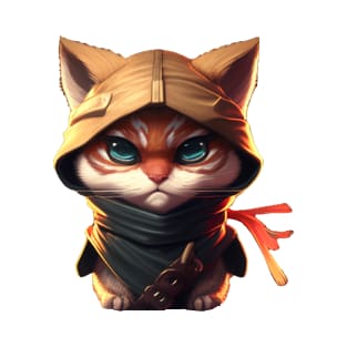 Cute Chibi Cat Merch - Adorable Feline Apparel and Accessories T-Shirt