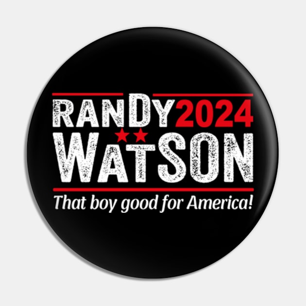 Randy Watson 2024 Pin by David Brown