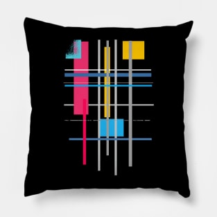 Minimal Industrial Pattern- Architecture Pillow