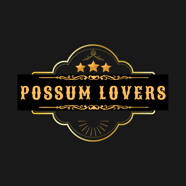 Possum lovers by 2 putt duds