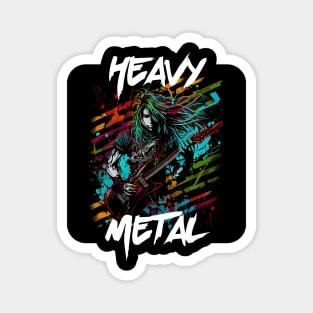 Graffiti Style - Heavy Metal 2 Magnet