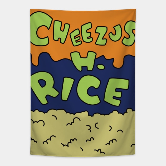 Cheezus H. Rice Tapestry by saintpetty