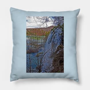 Plitvice Lakes National Park. Croatia Pillow