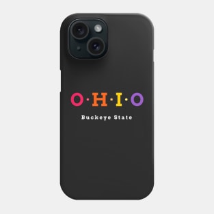 Ohio, USA. Buckeye State. Phone Case