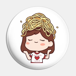 Spaghetti Lover Pin