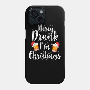 Merry Drunk I'm Christmas Phone Case