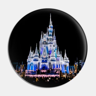 Christmas Castle Pin