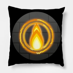 The Fire Glyph Pillow