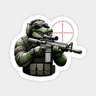 Tactical Crocodile Operator Magnet