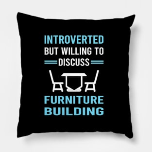 Introverted Furniture Building Carpentry Carpenter Pillow