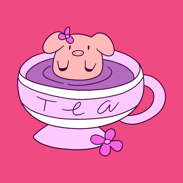 Piggy Tea by saradaboru