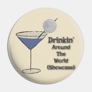 Drinking Around The World Showcase Pin